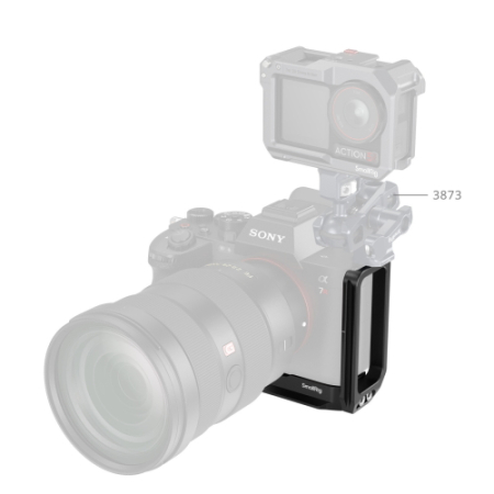 SmallRig 6706 - montażowa płytka L-kształtna do Sony a7R VI (Arca-Swiss) - przykład użycia